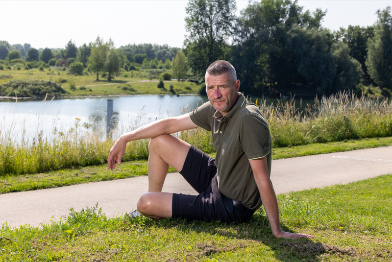 Didier Geraerts genas van darmkanker.