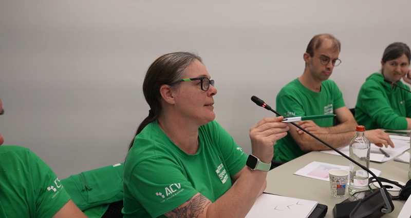 Maatwerker Cathy gaat in gesprek met minister